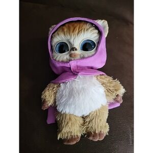Star Wars Galatic Pals Ewok Purple Hood Plush Toy 10 Inches